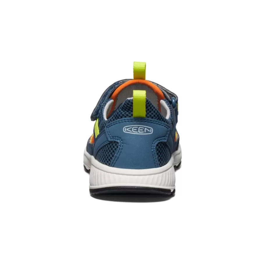 Kids KEEN Sandals-Big Kids' Motozoa Sandal | Vintage Indigo/Scarlet Ibis