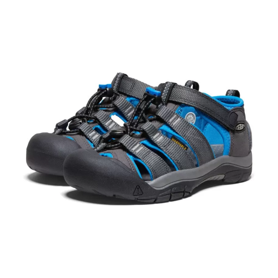 Kids KEEN Sandals-Big Kids' Newport H2 | Magnet/Brilliant Blue