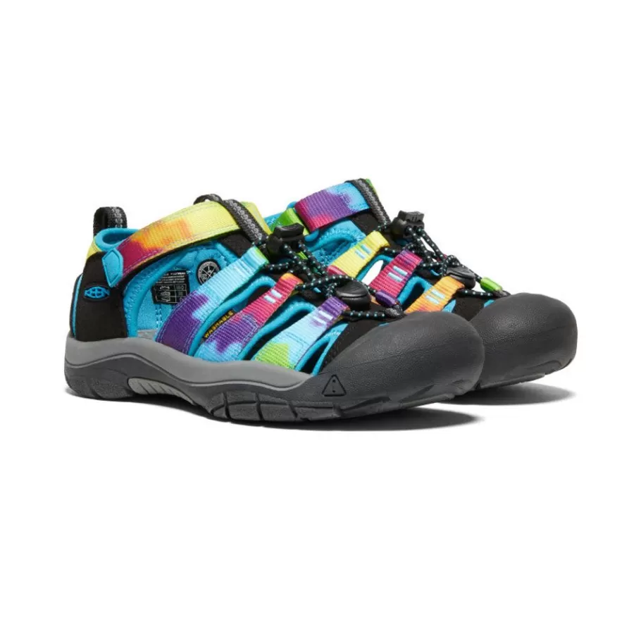 Kids KEEN Sandals-Big Kids' Newport H2 | Rainbow Tie Dye