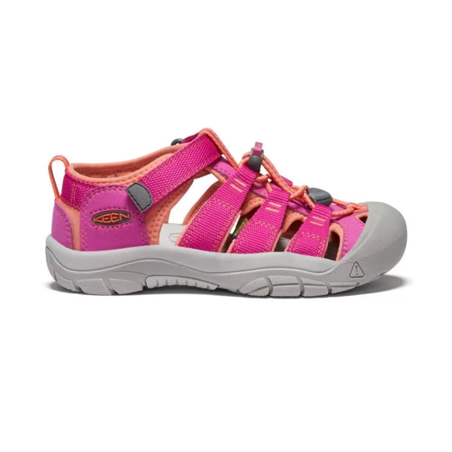 Kids KEEN Sandals-Big Kids' Newport H2 | Verry Berry/Fusion Coral