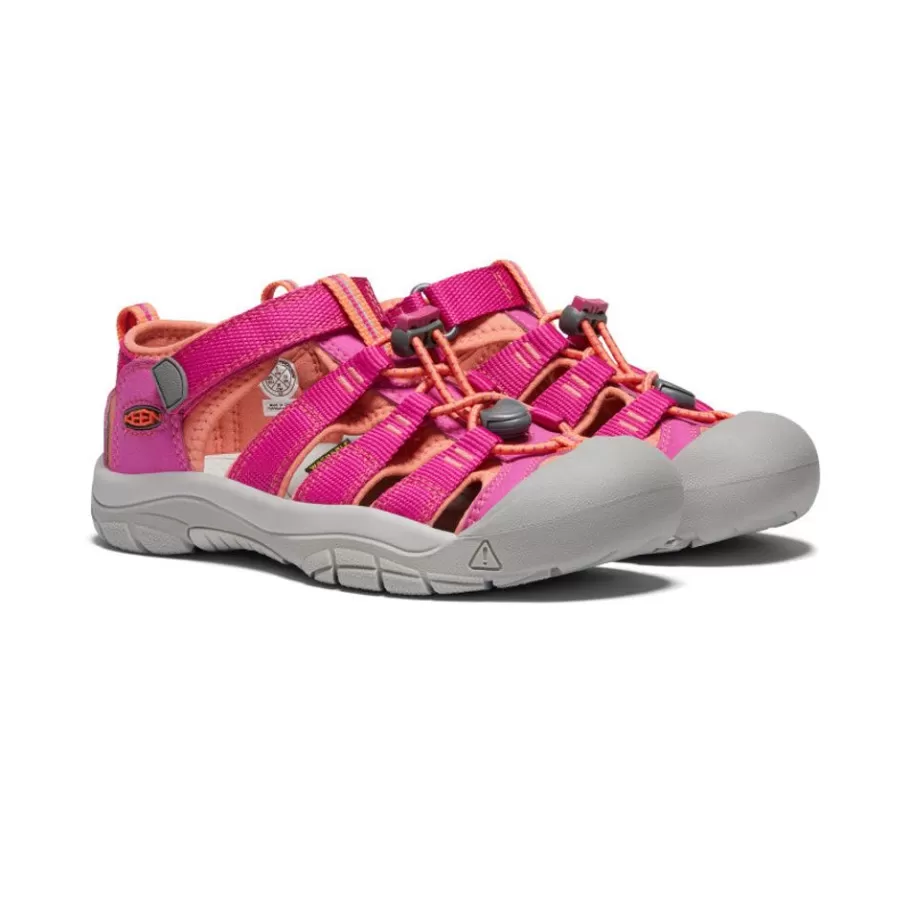 Kids KEEN Sandals-Big Kids' Newport H2 | Verry Berry/Fusion Coral