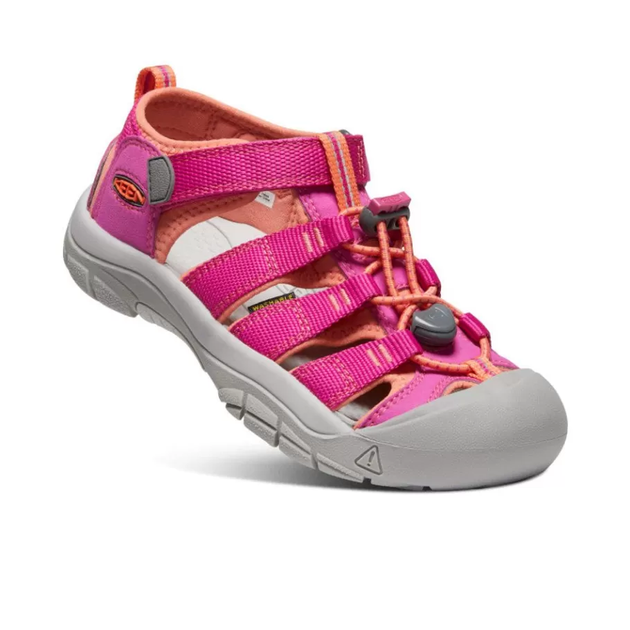 Kids KEEN Sandals-Big Kids' Newport H2 | Verry Berry/Fusion Coral