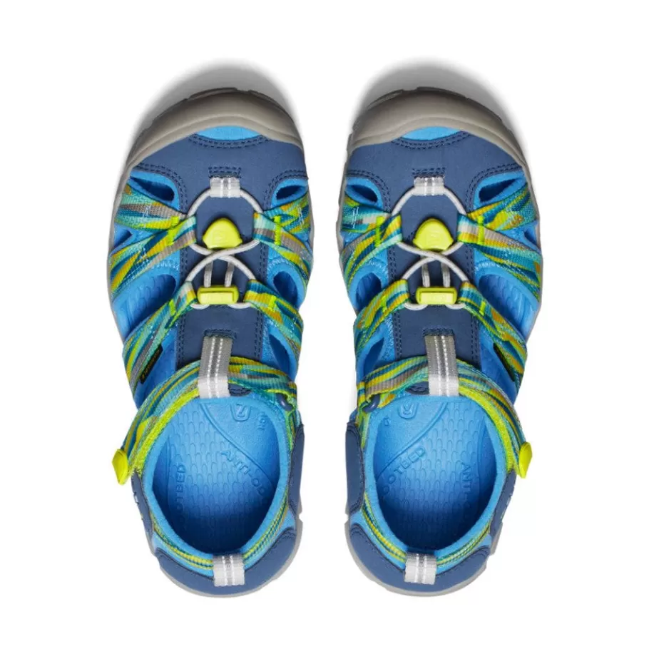 Kids KEEN Sandals-Big Kids' Seacamp Ii Cnx | Vintage Indigo/Evening Primrose