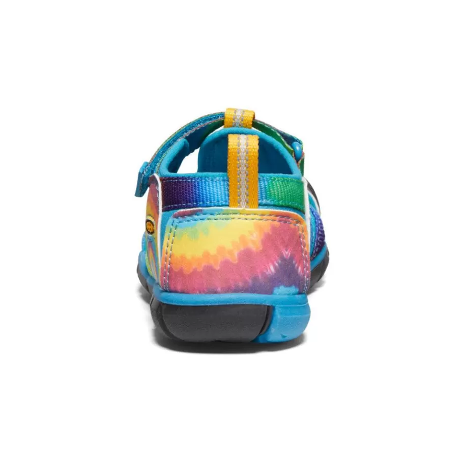 Kids KEEN Sandals-Big Kids' Seacamp Ii Cnx | Vivid Blue/Original Tie Dye
