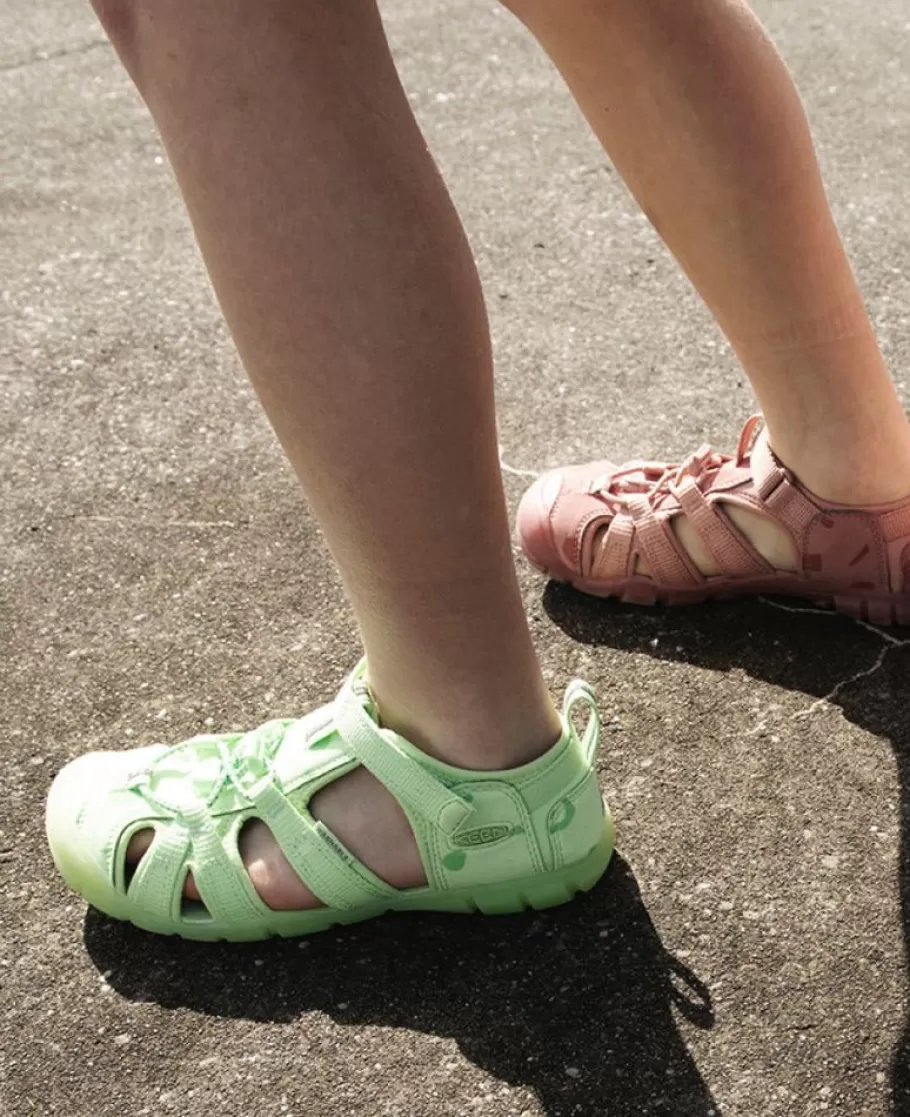 Kids KEEN Sandals-Big Kids' Seacamp Ii Cnx Sandal X Namuk | Dark Rose