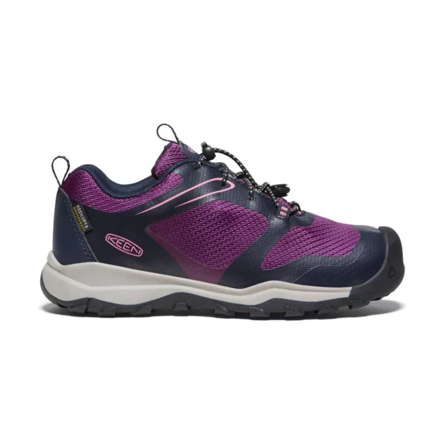 Kids KEEN Shoes-Big Kids' Wanduro Waterproof Shoe | Sky Captain/Charisma