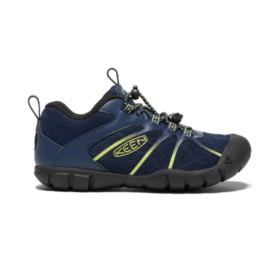 Kids KEEN Shoes-Little Kids' Chandler 2 Cnx Sneaker | Black Iris/Evening Primrose