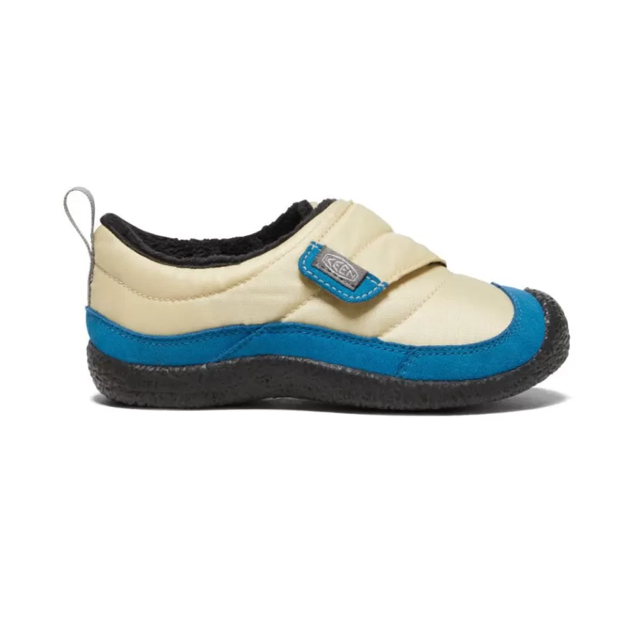 Kids KEEN Slip-Ons-Little Kids' Howser Wrap | Safari/Mykonos Blue