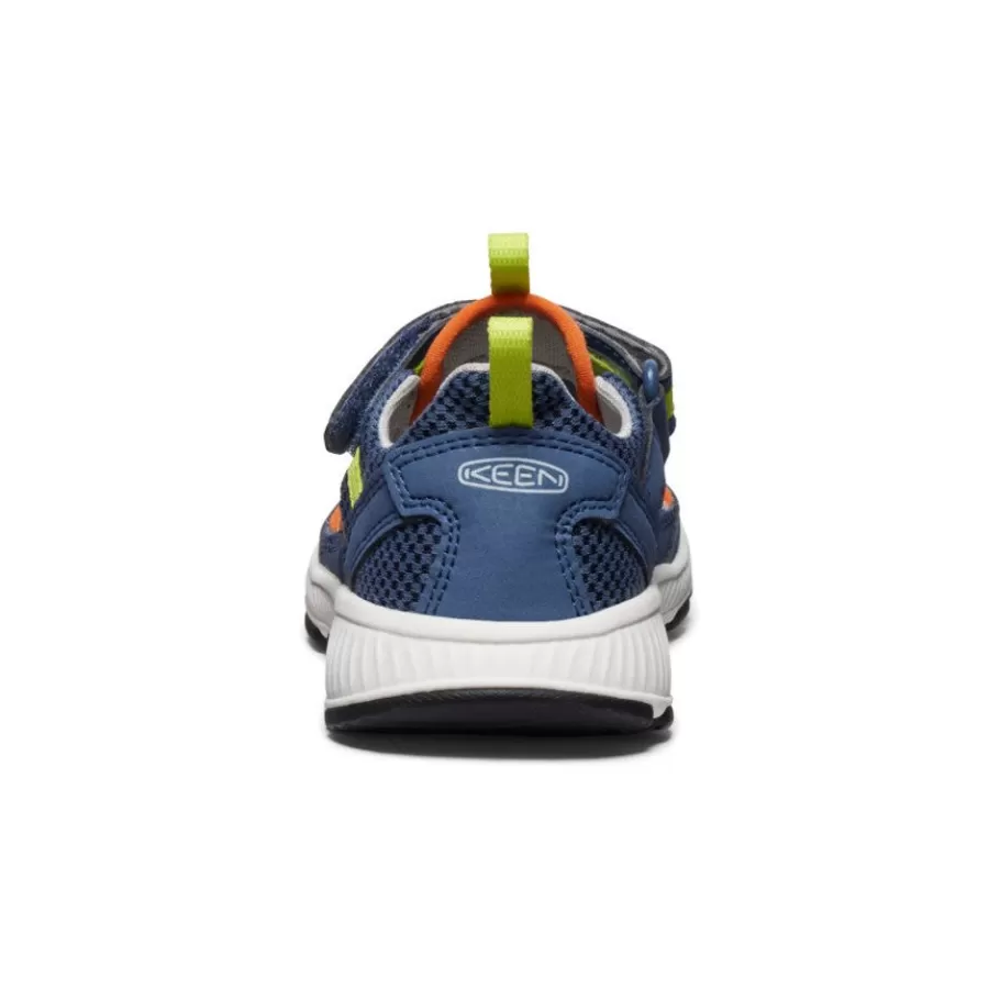 Kids KEEN Sandals-Little Kids' Motozoa Sandal | Vintage Indigo/Scarlet Ibis
