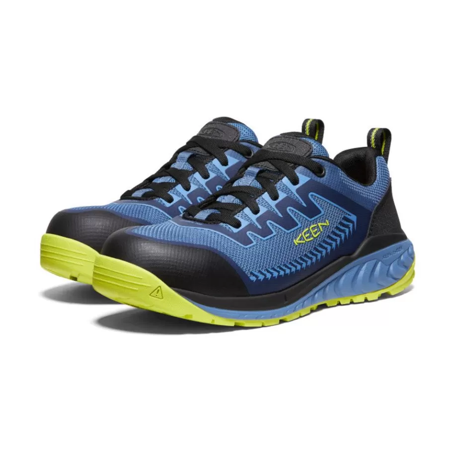 Men KEEN Work Boots & Shoes-Men'S Arvada Work Sneaker (Carbon-Fiber Toe) | Naval Academy/Evening Primrose