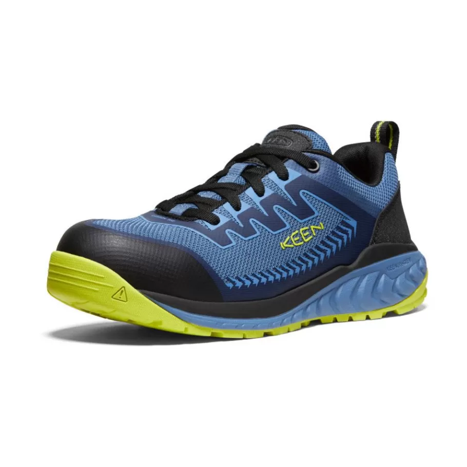Men KEEN Work Boots & Shoes-Men'S Arvada Work Sneaker (Carbon-Fiber Toe) | Naval Academy/Evening Primrose