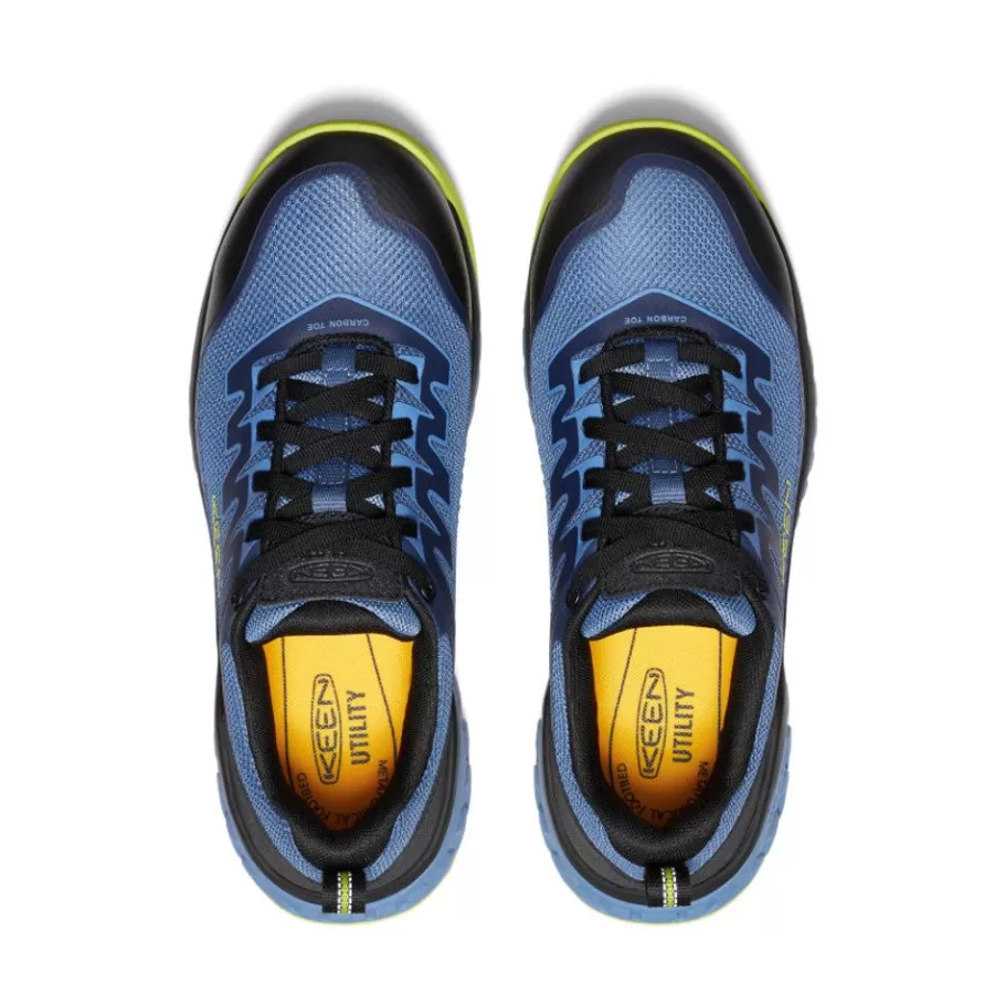 Men KEEN Work Boots & Shoes-Men'S Arvada Work Sneaker (Carbon-Fiber Toe) | Naval Academy/Evening Primrose