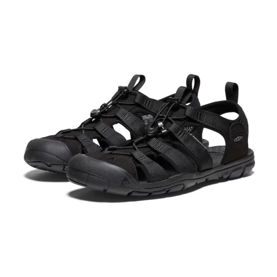 Men KEEN Sandals-Men'S Clearwater Cnx | Triple Black