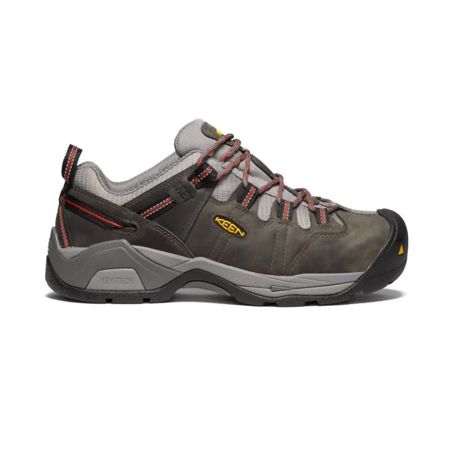 Men KEEN Work Boots & Shoes-Men'S Detroit Xt Internal Met (Steel Toe) | Steel Grey/Bossa Nova