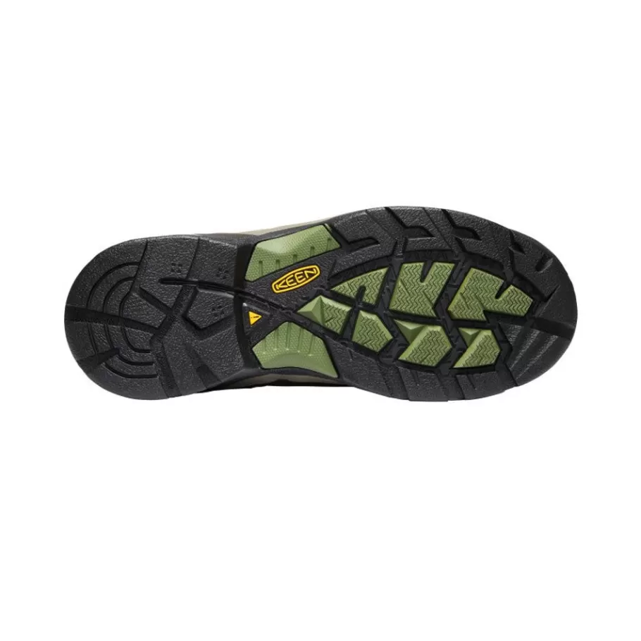 Men KEEN Work Boots & Shoes-Men'S Detroit Xt Waterproof Boot (Steel Toe) | Cascade Brown/Bronze Green