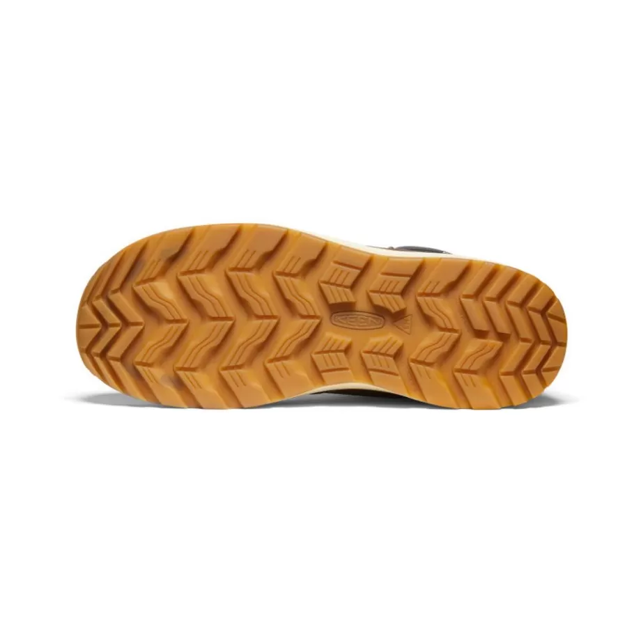 Men KEEN Work Boots & Shoes-Men'S Fort Wayne 6" Waterproof (Carbon-Fiber Toe) | Tortoise Shell/Gum