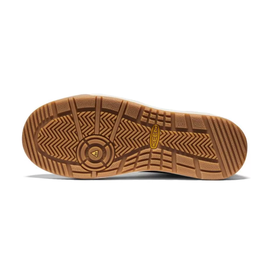 Men KEEN Work Boots & Shoes-Men'S Kenton Mid Work Shoe (Carbon-Fiber Toe) | Naval Academy/Gum