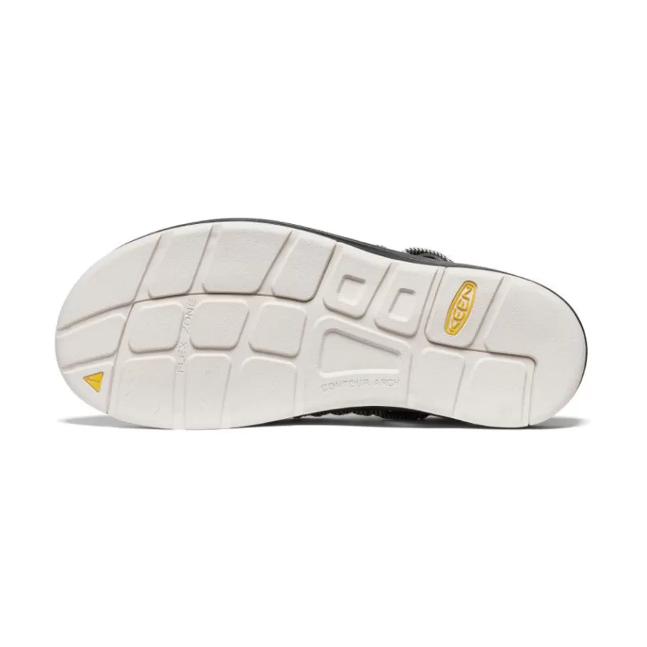 Men KEEN Sandals-Men'S Uneek Flat Cord Sneaker X Rfw | Black/Birch
