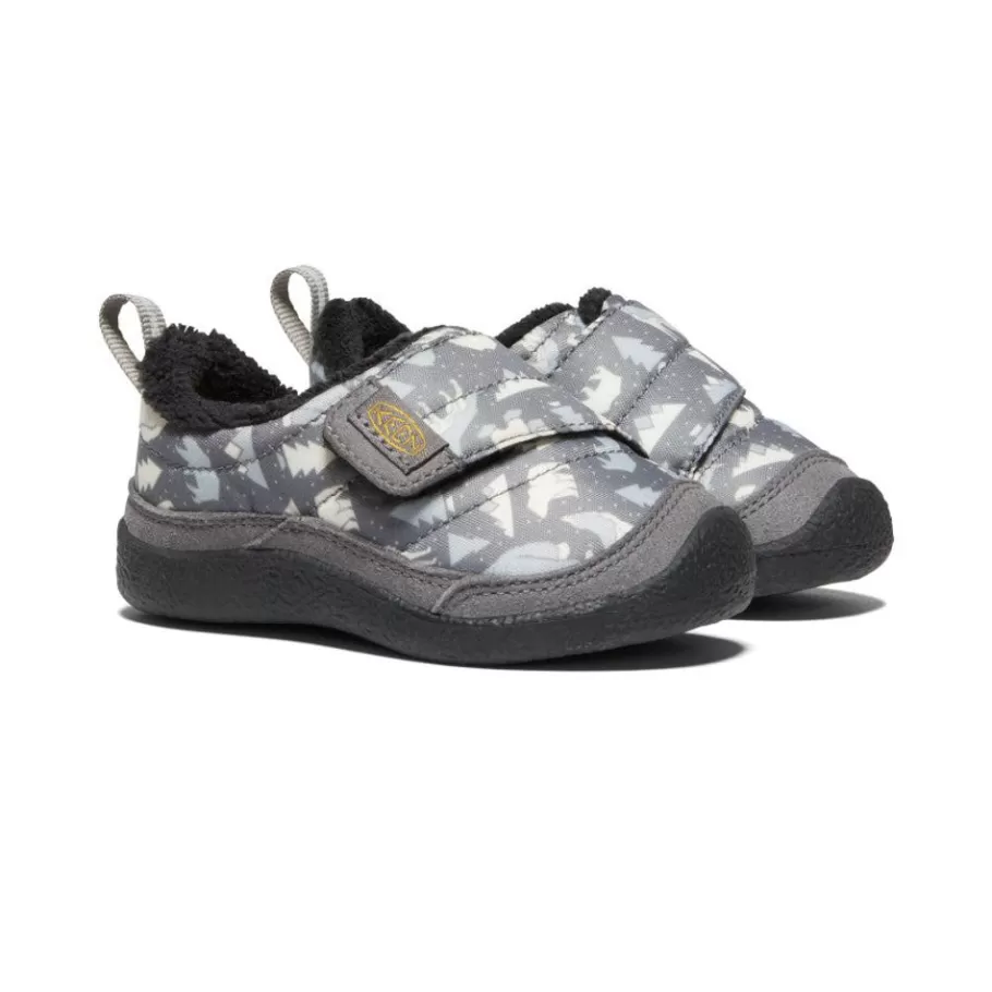 Kids KEEN Slip-Ons-Toddlers' Howser Wrap | Steel Grey/Star White