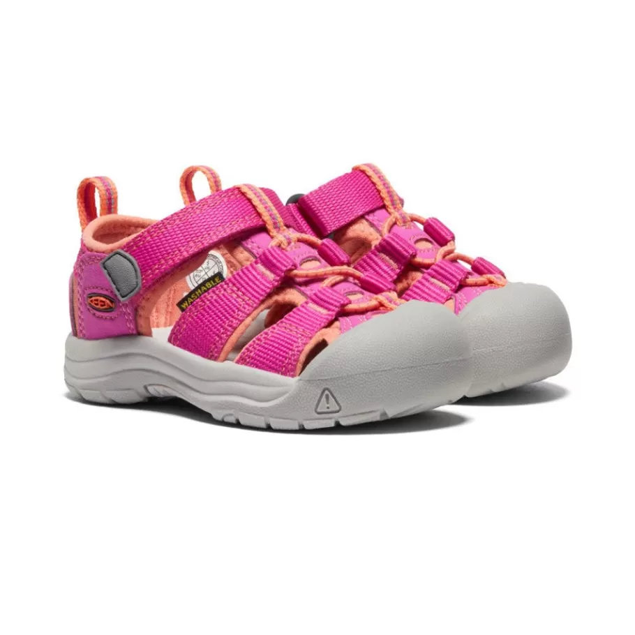 Kids KEEN Sandals-Toddlers' Newport H2 | Very Berry/Fusion Coral