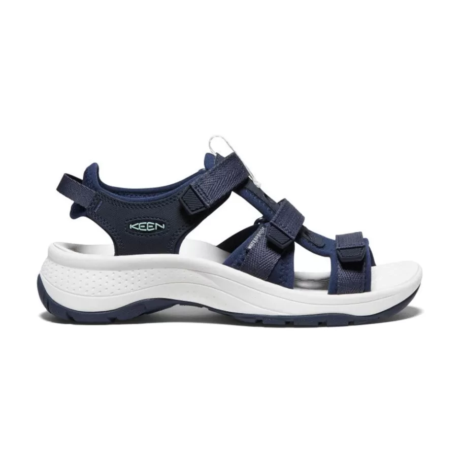 Women KEEN Sandals-Women'S Astoria West Open-Toe | Blue Nights/Black Iris