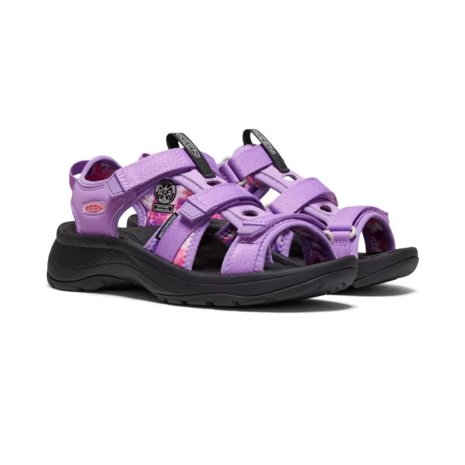 Women KEEN Sandals-Women'S Astoria West Open-Toe | Tye Dye/Purple