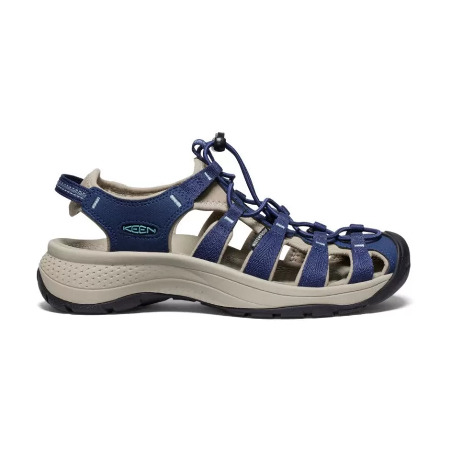 Women KEEN Sandals-Women'S Astoria West Sandal | Naval Academy/Reef Waters