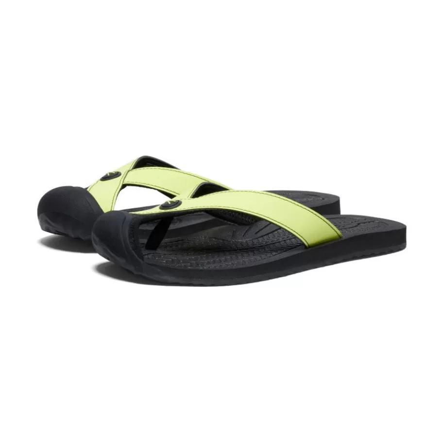 Women KEEN Slip-Ons-Women'S Barbados Flip-Flop | Daiquiri Green/Black
