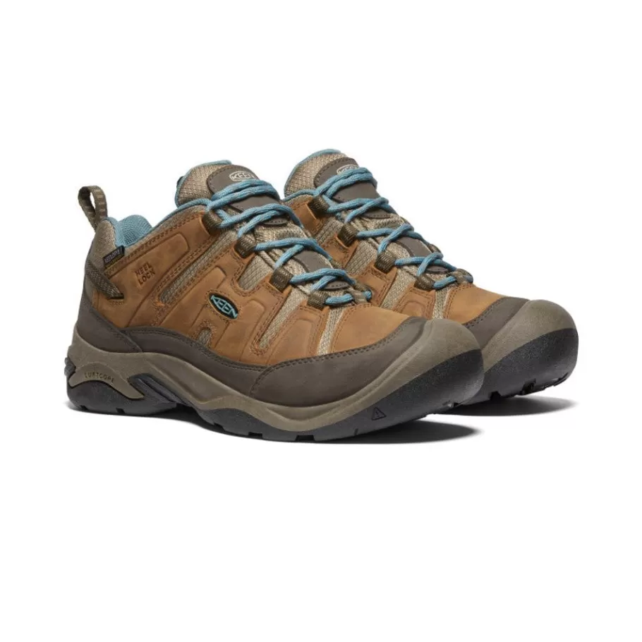 Women KEEN Shoes-Women'S Circadia Waterproof Shoe | Syrup/North Atlantic