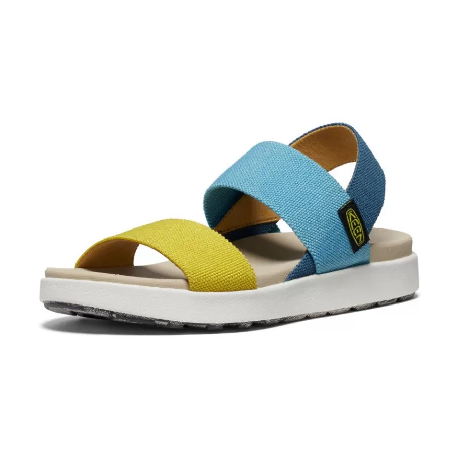 Women KEEN Sandals-Women'S Elle Backstrap Sandal | Reef Waters/Antique Moss