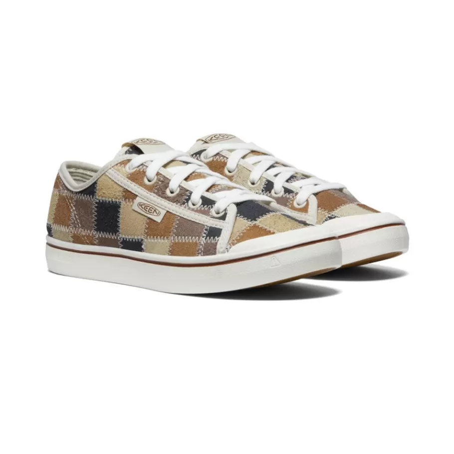 Women KEEN Shoes-Women'S Elsa Harvest Leather Sneaker | Patchwork