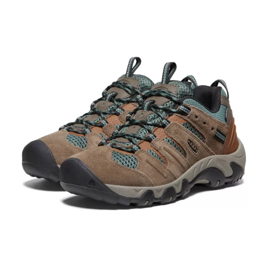 Women KEEN Shoes-Women'S Headout Waterproof Hiking Shoe | Shitake/Dark Forest