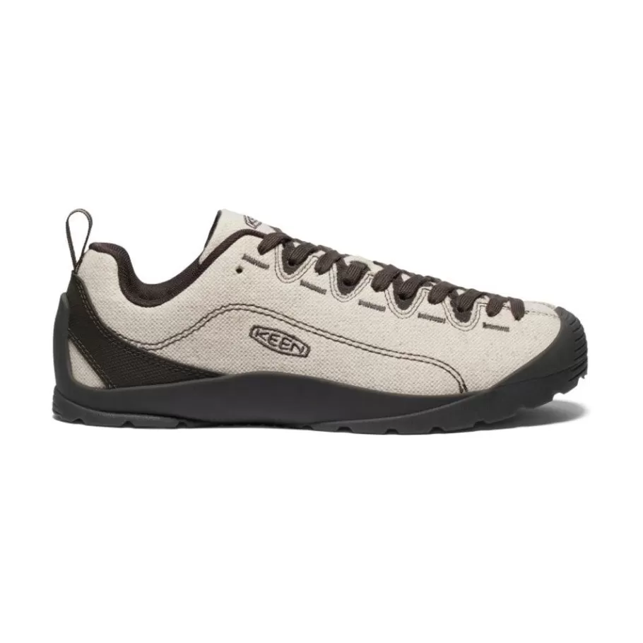 Women KEEN Shoes-Women'S Jasper Canvas Sneaker | Natural/Black Olive