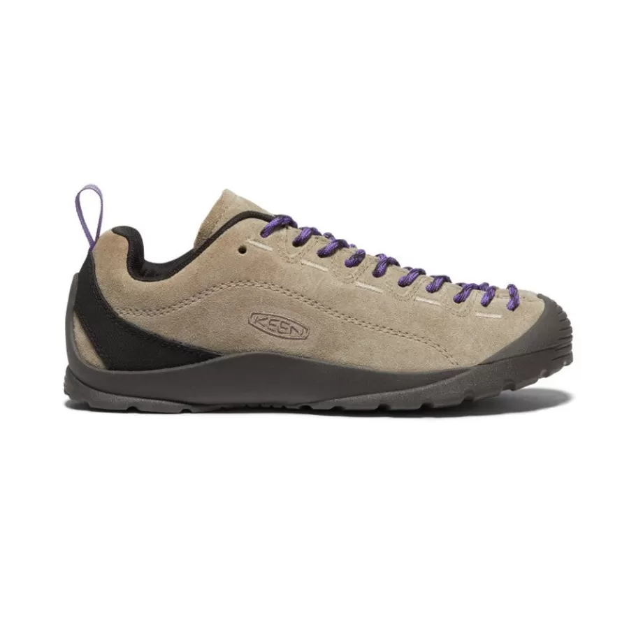 Women KEEN Shoes-Women'S Jasper Suede Sneakers | Brindle/Tillandsia Purple