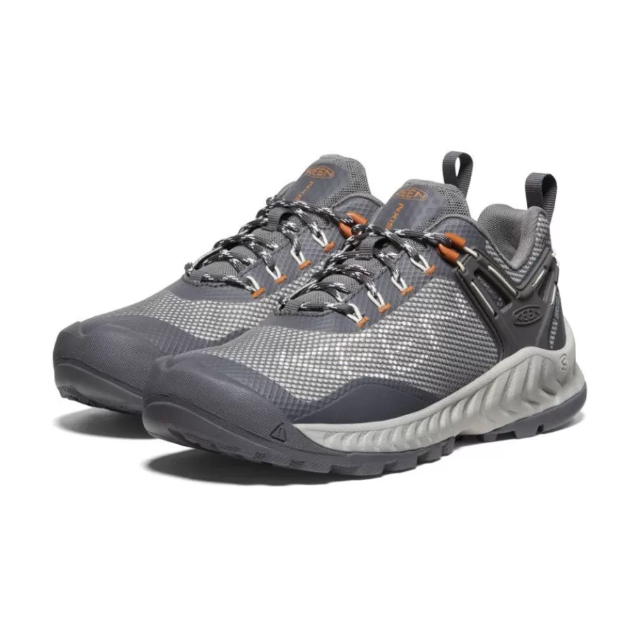 Women KEEN Shoes-Women'S Nxis Evo Waterproof Shoe | Steel Grey/ Maple