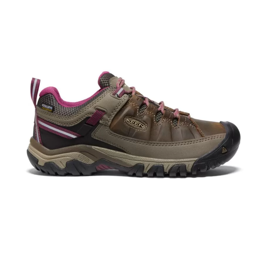 Women KEEN Shoes-Women'S Targhee Iii Waterproof | Weiss/Boysenberry