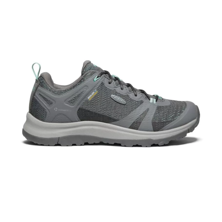 Women KEEN Shoes-Women'S Terradora Ii Waterproof Shoe | Steel Grey/Ocean Wave