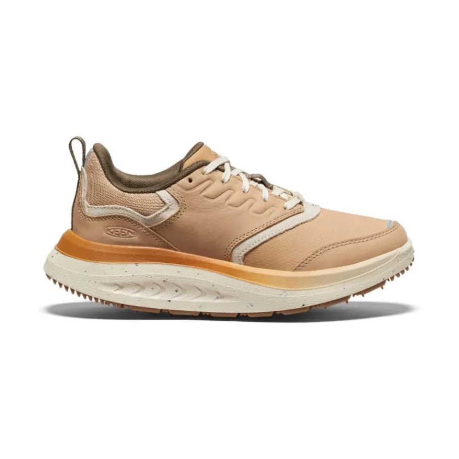 Women KEEN Shoes-Women'S Wk400 Leather Walking Shoe | Safari/Birch