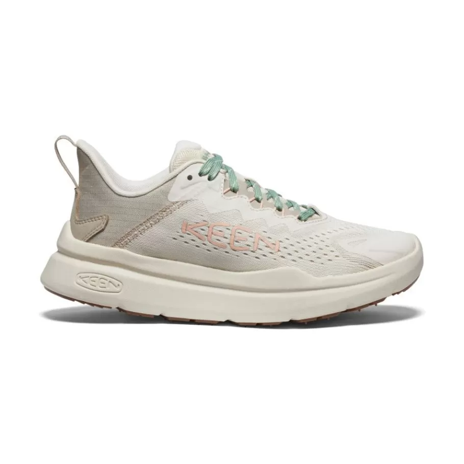 Women KEEN Shoes-Women'S Wk450 Walking Shoe | Birch/Peach Parfait