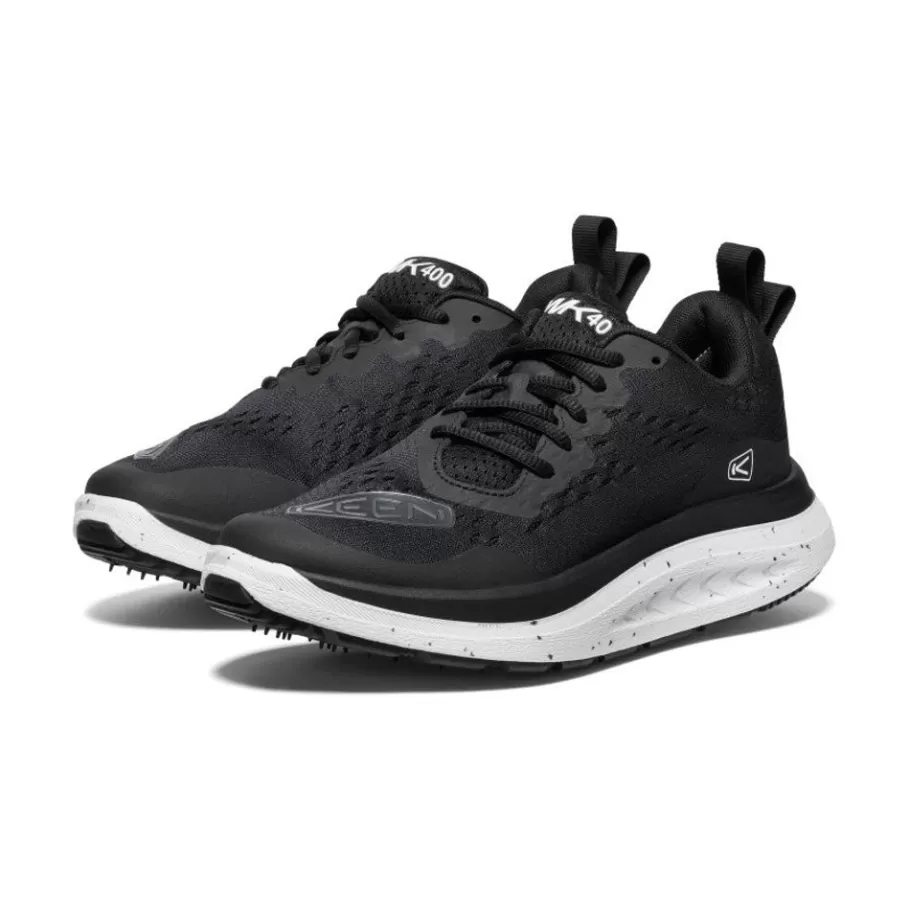 Women KEEN Shoes-Women'S Wk400 Walking Shoe | Black/White