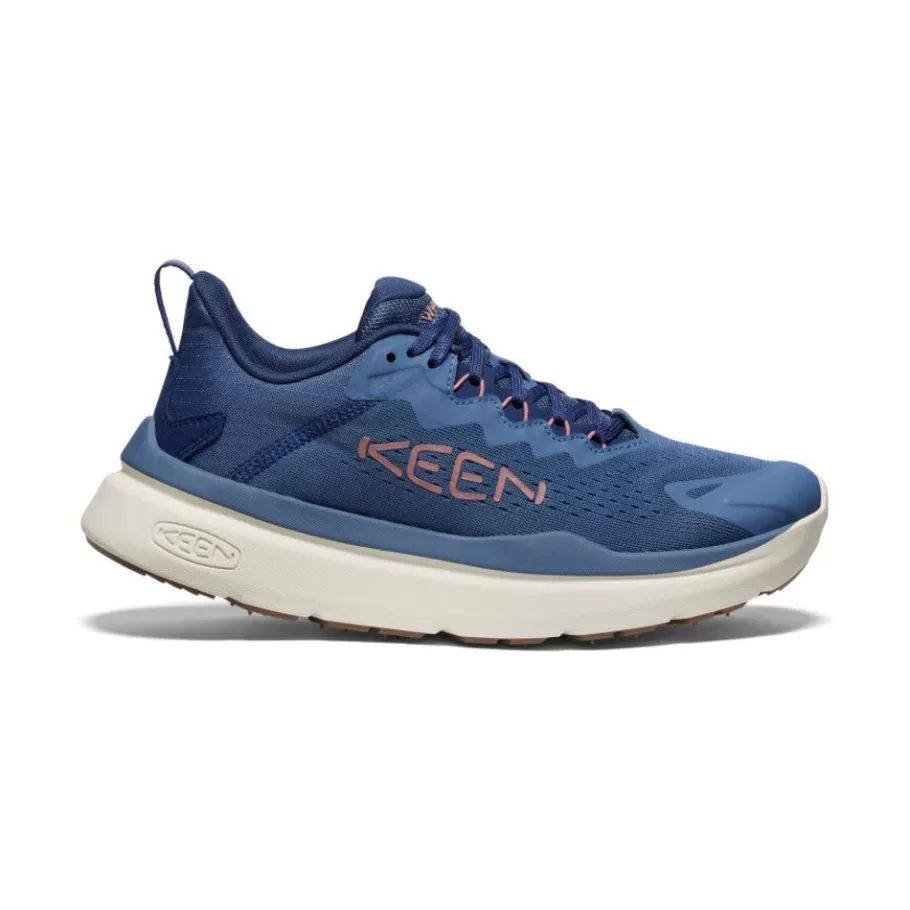 Women KEEN Shoes-Women'S Wk450 Walking Shoe | Vintage Indigo/Nostalgia Rose