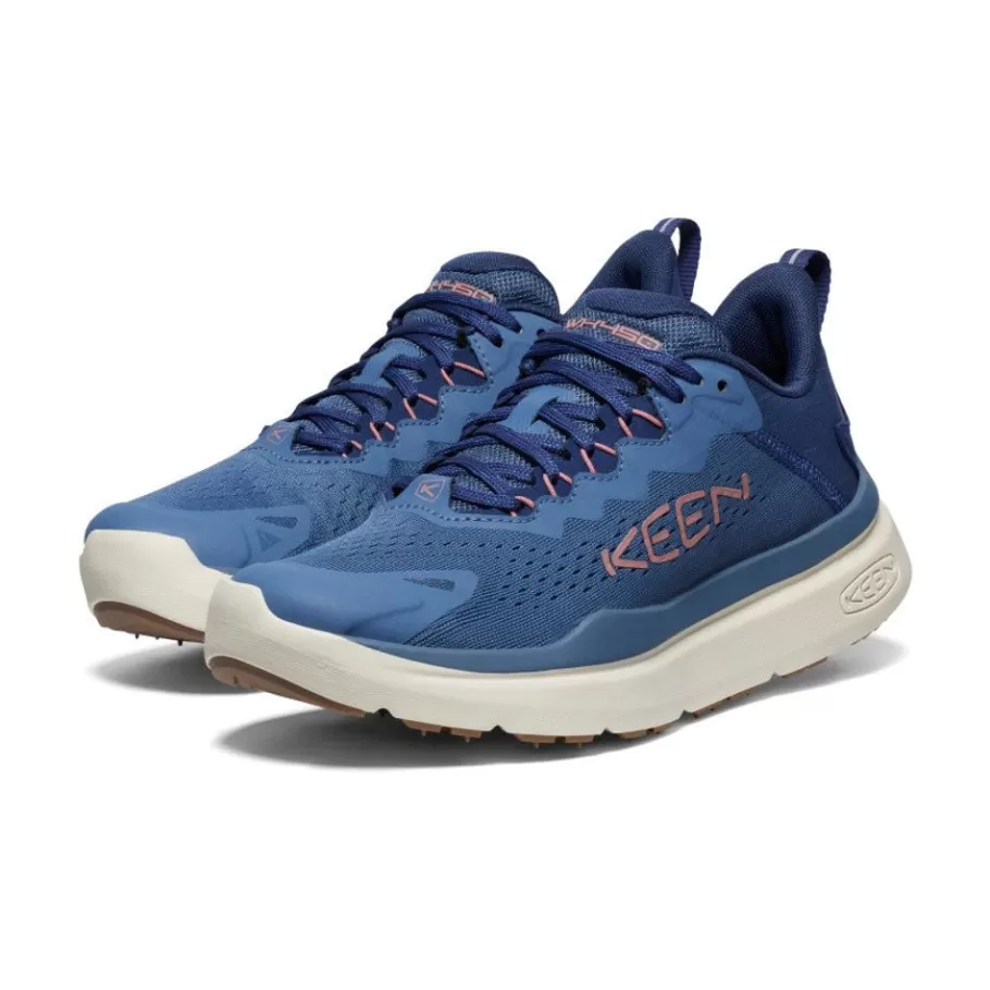 Women KEEN Shoes-Women'S Wk450 Walking Shoe | Vintage Indigo/Nostalgia Rose