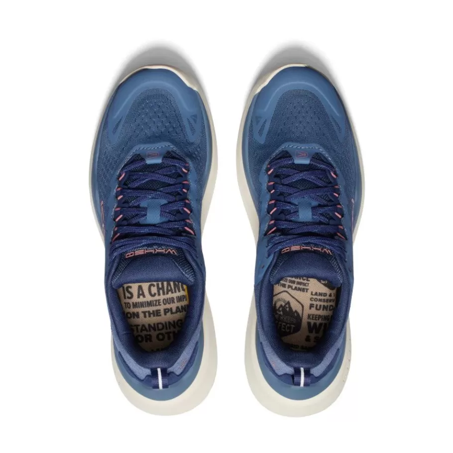 Women KEEN Shoes-Women'S Wk450 Walking Shoe | Vintage Indigo/Nostalgia Rose