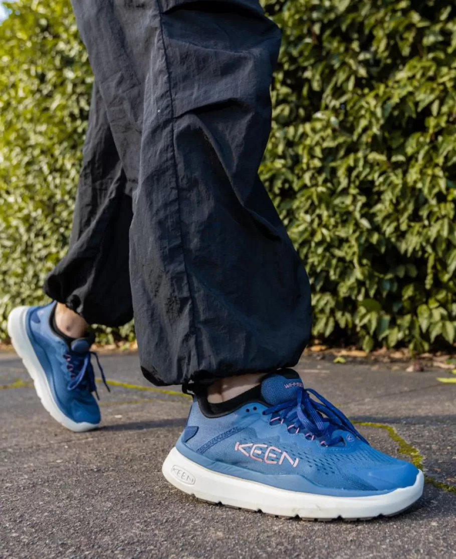 Women KEEN Shoes-Women'S Wk450 Walking Shoe | Vintage Indigo/Nostalgia Rose