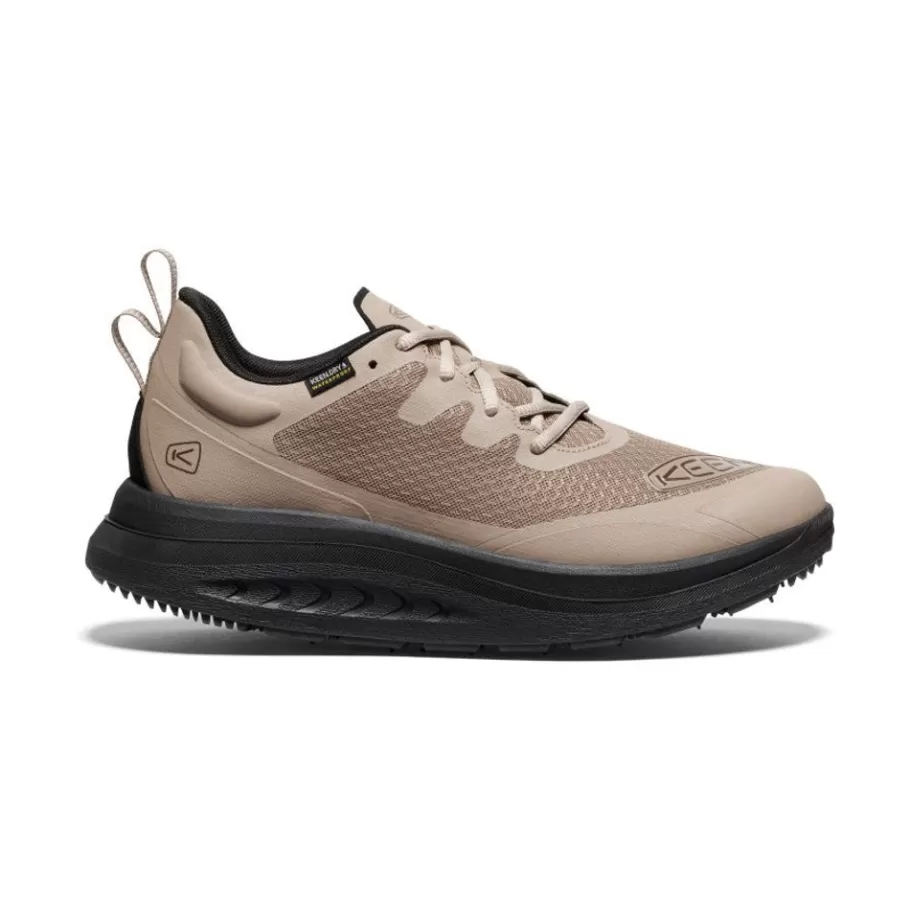 Women KEEN Shoes-Women'S Wk400 Waterproof Walking Shoe | Timberwolf/Black