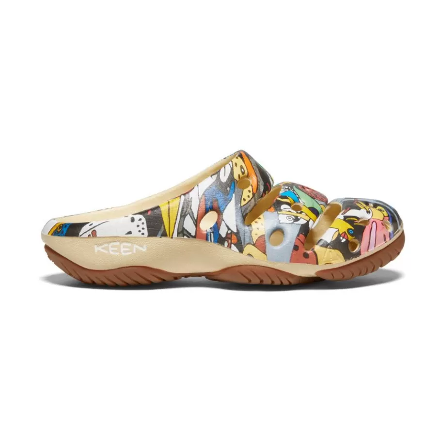 Women KEEN Slip-Ons-Women'S Yogui Arts Clog X Artpara Fukagawa | Kujira To Nakamatachi